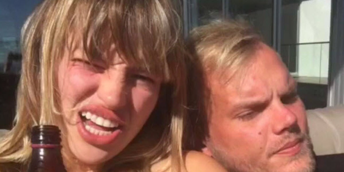 Avicii y la modelo Tereza Kačerová