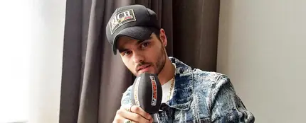 Abraham Mateo durante la entrevista con Europa FM Abraham Mateo durante la entrevista con Europa FM