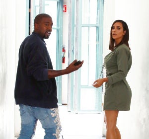 Kanye West y Kim Kardashian Kanye West y Kim Kardashian