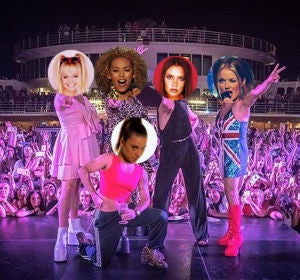 Los Backstreet Boys se disfrazan de las Spice Girls Los Backstreet Boys se disfrazan de las Spice Girls