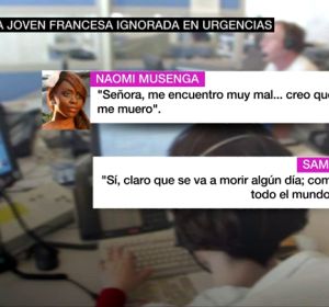 Indignación tras la muerte de una joven que llamó a emergencias y se burlaron de ella: "Algún día morirá, eso está claro" Indignación tras la muerte de una joven que llamó a emergencias y se burlaron de ella: "Algún día morirá, eso está claro"