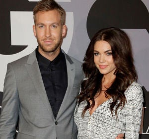 Calvin Harris y su novia Aarika Wolf Calvin Harris y su novia Aarika Wolf