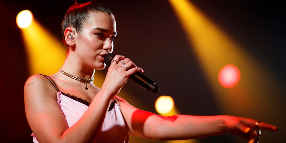 La cantante británica Dua Lipa (Archivo)