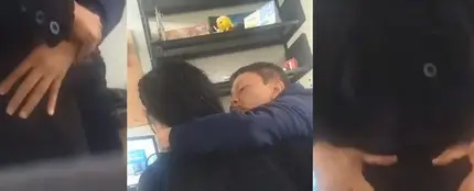 Un profesor universitario acosando sexualmente a una alumna Un profesor universitario acosando sexualmente a una alumna