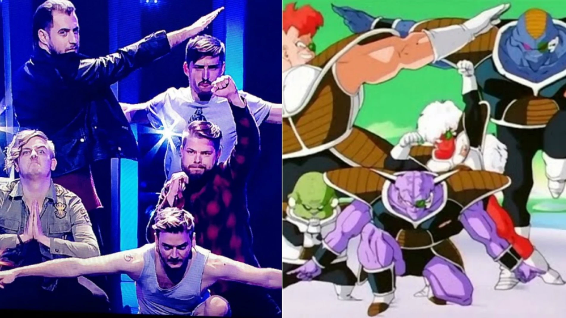 Hungría posa a lo Dragon Ball Hungría posa a lo Dragon Ball