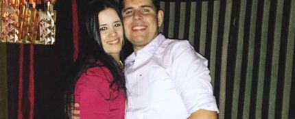 Luana Alves, de 36 años, y su novio Rodrigo Nogueira, de 31