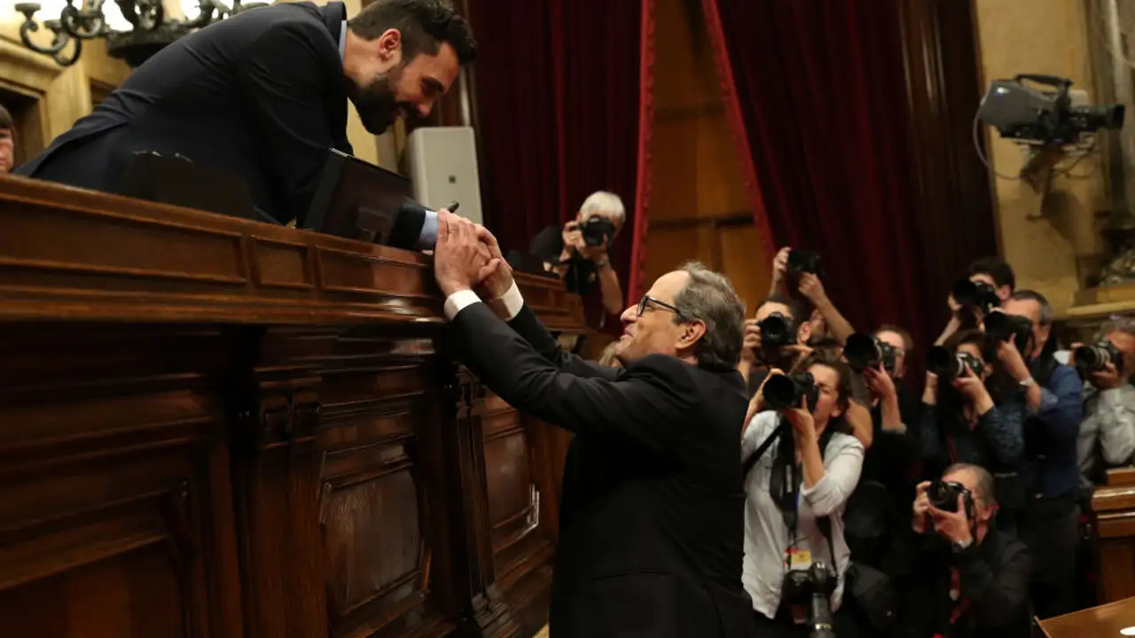 laSexta Noticias 20:00 (14-05-18) Quim Torra es investido President gracias a la abstención de la CUP laSexta Noticias 20:00 (14-05-18) Quim Torra es investido President gracias a la abstención de la CUP