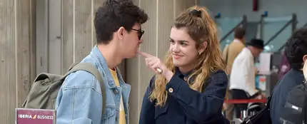 Amaia y Alfred en el aeropuerto tras Eurovisión Amaia y Alfred en el aeropuerto tras Eurovisión
