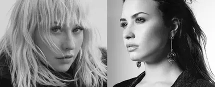 Christina Aguilera y Demi Lovato se unen en 'Fall In Line' Christina Aguilera y Demi Lovato se unen en 'Fall In Line'
