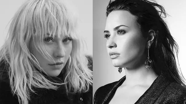 Christina Aguilera y Demi Lovato se unen en 'Fall In Line'