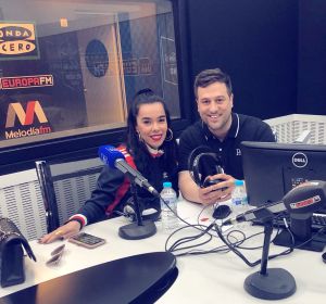 Beatriz Luengo con Tony Loarces en We Sound Beatriz Luengo con Tony Loarces en We Sound