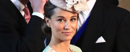 Pippa Middleton en la boda de Meghan Markle y el pr&iacute;ncipe Harry