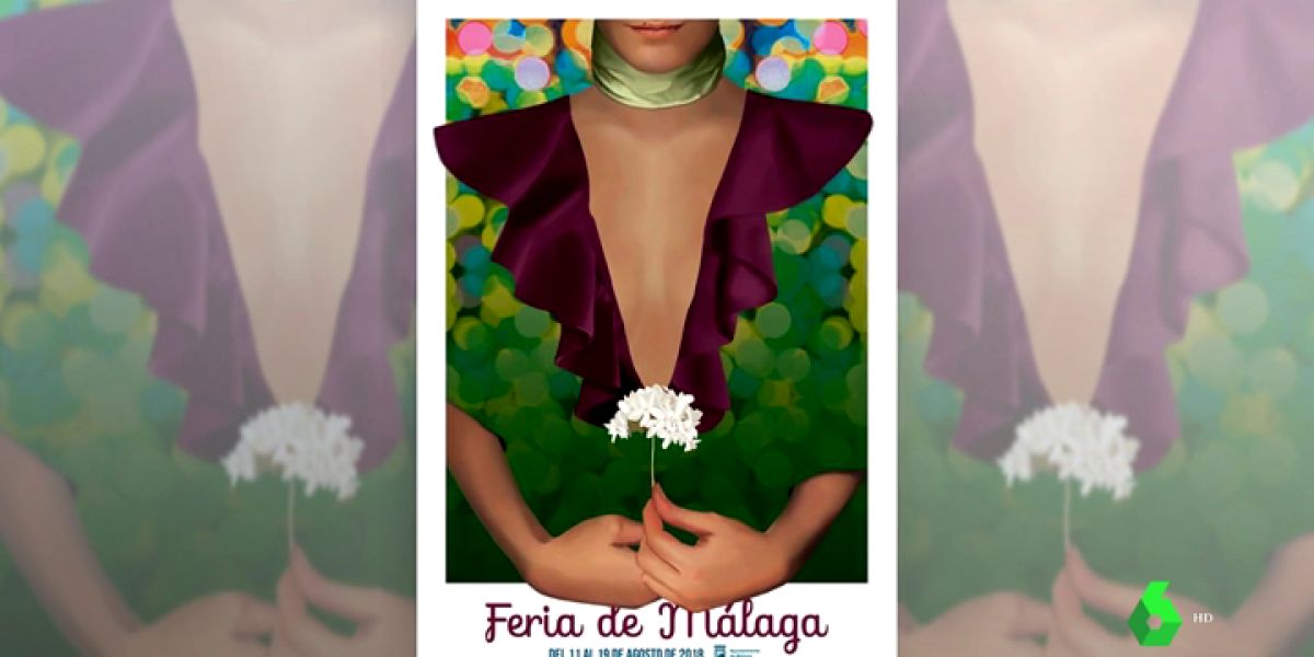 Exigen retirar un cartel de la Feria de Málaga por ser "sexista" y "cosificar a la mujer"