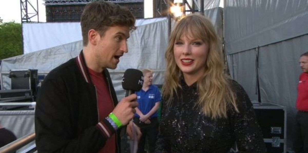 Taylor Swift y Greg James