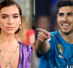 Dua Lipa y Marco Asensio Dua Lipa y Marco Asensio