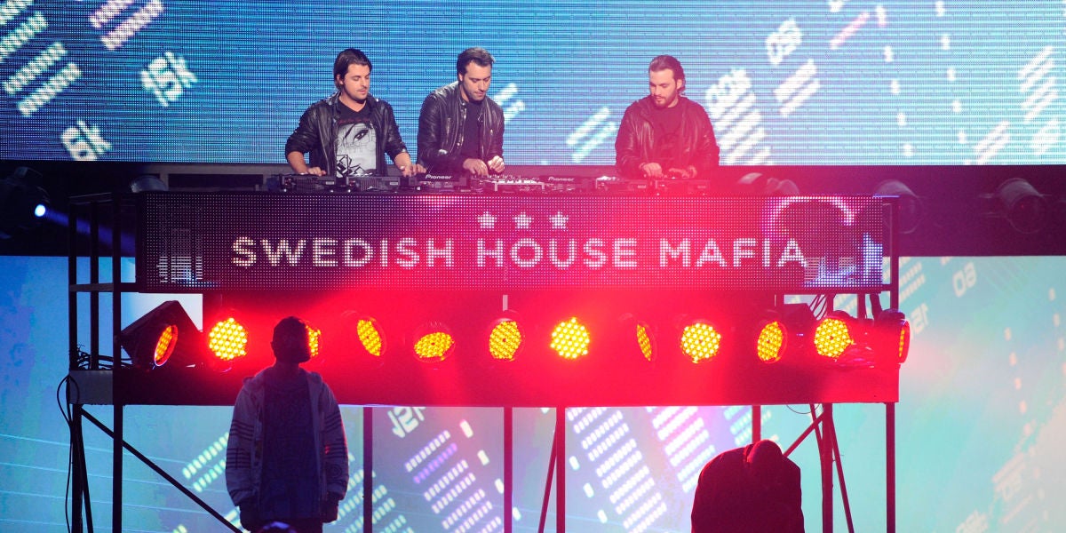 El trío Swedish House Mafia