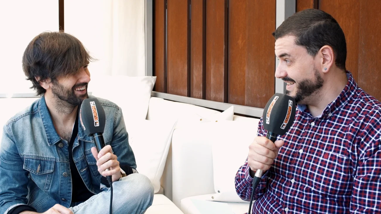 David Otero y Juanma Romero durante su entrevista