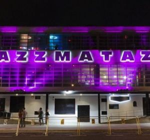 Entrada de la sala Razzmatazz en Barcelona Entrada de la sala Razzmatazz en Barcelona