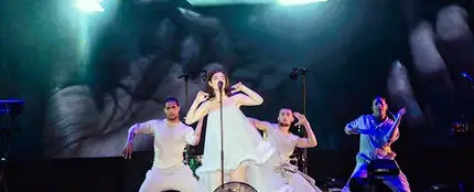 Lorde en su concierto en el Primavera Sound Lorde en su concierto en el Primavera Sound