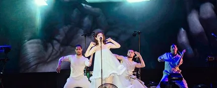 Lorde en su concierto en el Primavera Sound Lorde en su concierto en el Primavera Sound