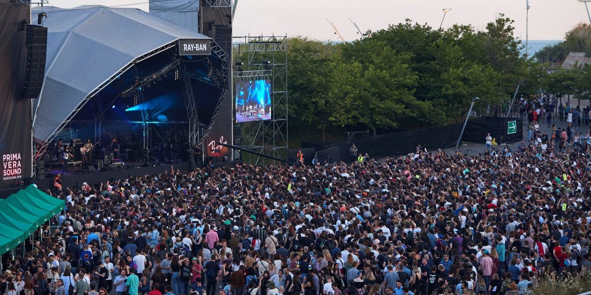Numeroso público en la cuarta jornada del festival de música Primavera Sound