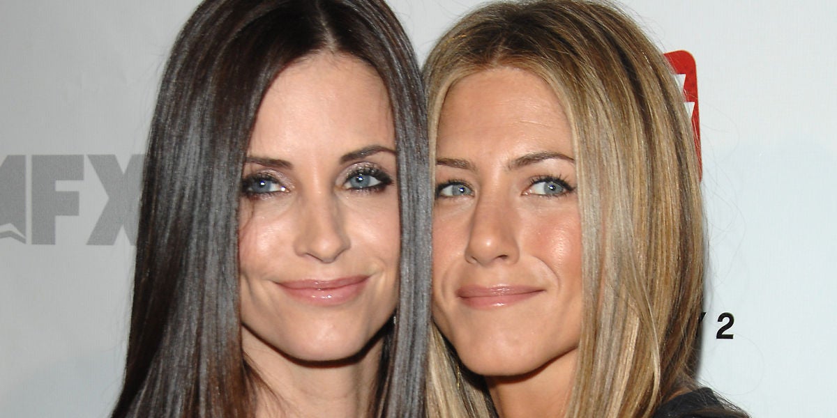 Jennifer Aniston y Courtney Cox