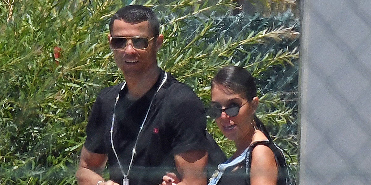 Georgina Rodríguez y Cristiano Ronaldo