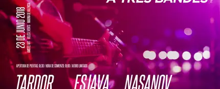 Segunda edición de A Tres Bandes con Tardor, Esjava y Nasanov Segunda edición de A Tres Bandes con Tardor, Esjava y Nasanov
