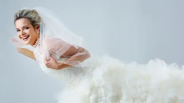 Novia feliz