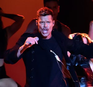 Ricky Martin durante su actuación en los Premios Billboard Ricky Martin durante su actuación en los Premios Billboard