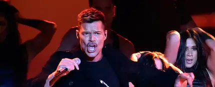Ricky Martin durante su actuación en los Premios Billboard Ricky Martin durante su actuación en los Premios Billboard