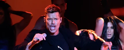 Ricky Martin durante su actuación en los Premios Billboard Ricky Martin durante su actuación en los Premios Billboard