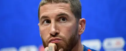 Sergio Ramos, en sala de prensa Sergio Ramos, en sala de prensa