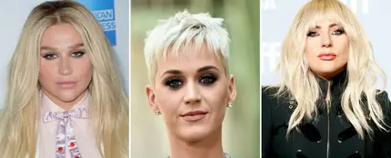 Kesha, Katy Perry, Lady Gaga Kesha, Katy Perry, Lady Gaga
