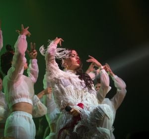 Rosalía durante su actuación en Sónar Barcelona 2018 Rosalía durante su actuación en Sónar Barcelona 2018
