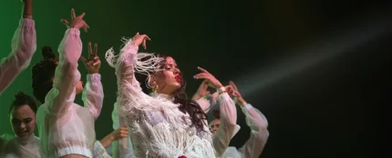Rosalía durante su actuación en Sónar Barcelona 2018 Rosalía durante su actuación en Sónar Barcelona 2018