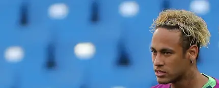 Neymar y su nuevo 'look' para el Mundial de Rusia Neymar y su nuevo 'look' para el Mundial de Rusia