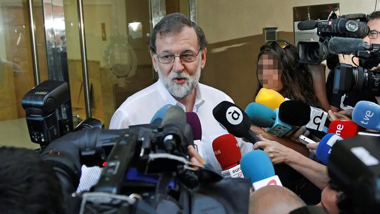 El expresidente del Gobierno Mariano Rajoy El expresidente del Gobierno Mariano Rajoy