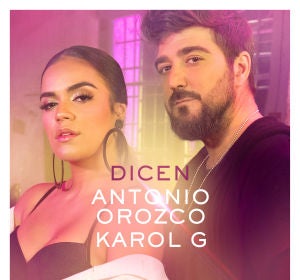 Karol G y Antonio Orozco presentan 'Dicen' Karol G y Antonio Orozco presentan 'Dicen'