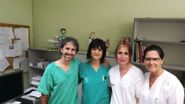 Equipo médico del Hospital de Sagunto