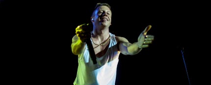 El rapero americano Macklemore en un concierto