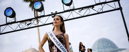 La modelo Ángela Ponce en una fotografía de archivo La modelo Ángela Ponce en una fotografía de archivo