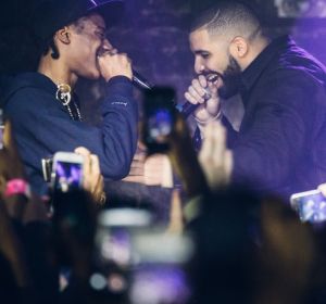 El rapero Smoke Dawg con Drake El rapero Smoke Dawg con Drake
