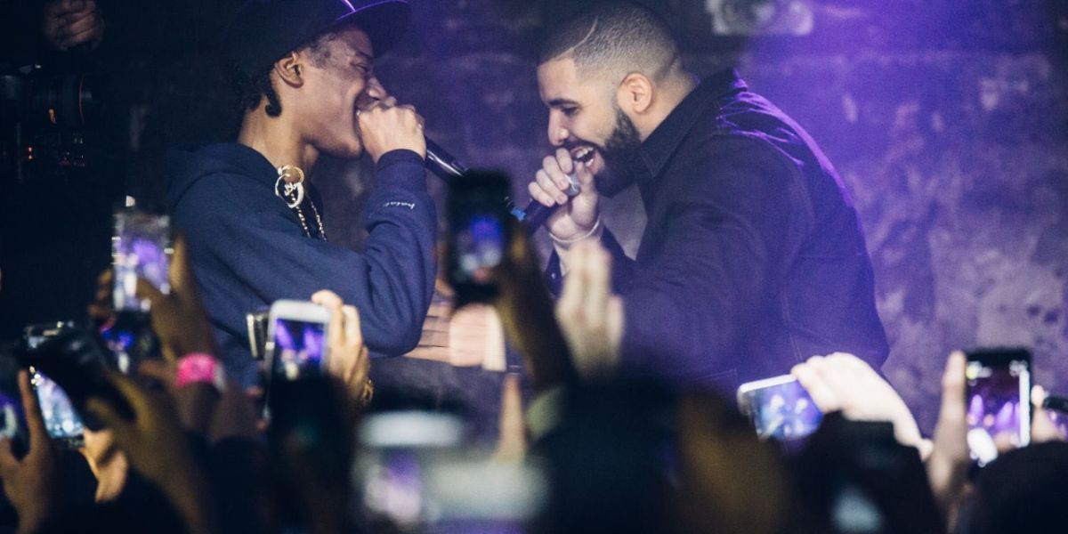 El rapero Smoke Dawg con Drake