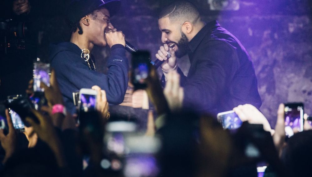 El rapero Smoke Dawg con Drake
