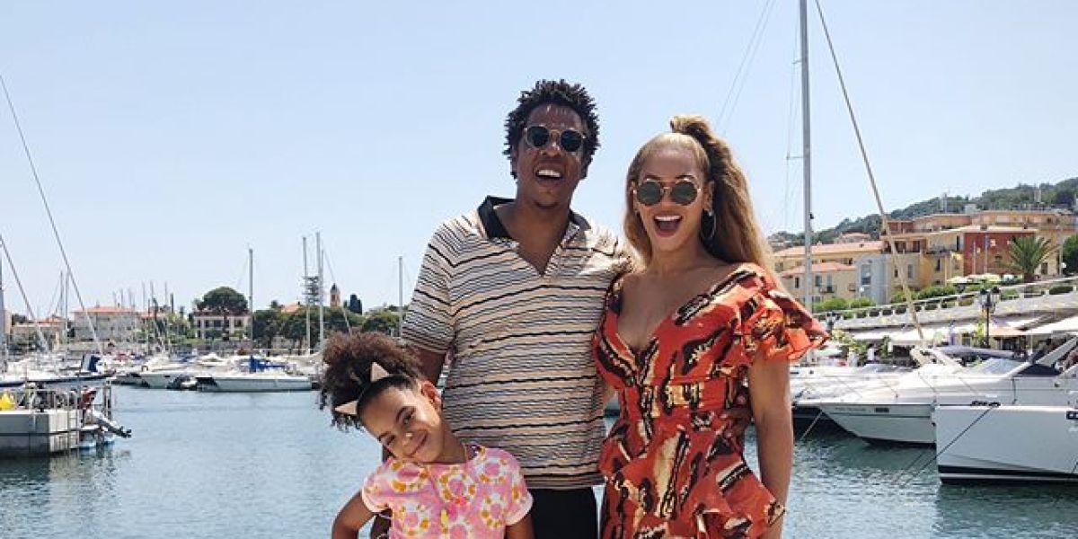 Beyoncé, Jay Z y Blue Ivy en la Costa Brava