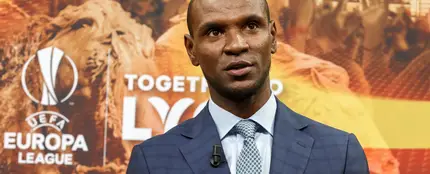 Eric Abidal, en un acto de presentación de la UEFA Eric Abidal, en un acto de presentación de la UEFA