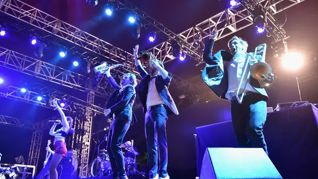 Parov Stelar en su concierto en Coachella