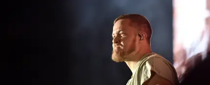 Dan Reynolds durante un concierto de Imagine Dragons Dan Reynolds durante un concierto de Imagine Dragons