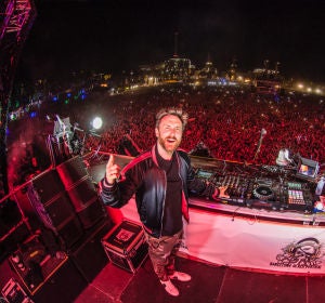 David Guetta en el BBF 2018 David Guetta en el BBF 2018